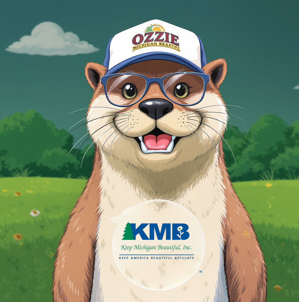 Ozzie the Otter says “Good Morning, Detroit!”